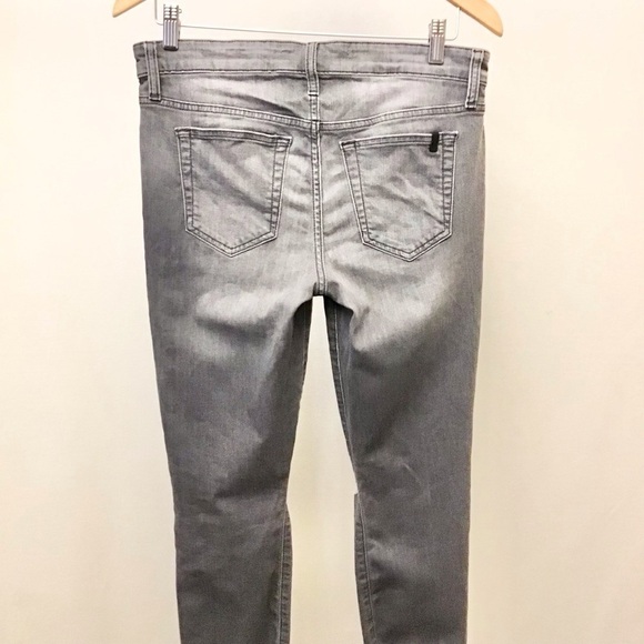 Joe’s Jeans 29 (6) Lorelei Skinny Jeans Distressed Gray Women’s Frayed Hems - Picture 7 of 11